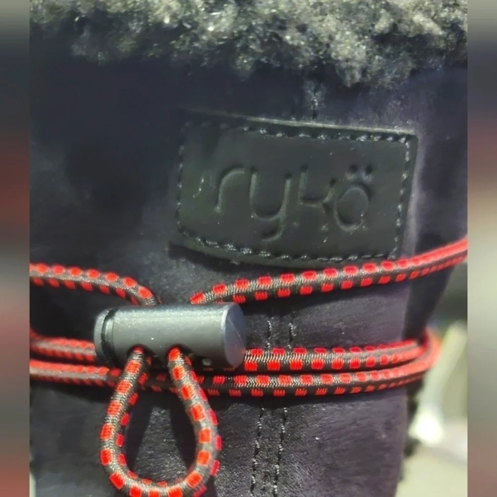 RYKA Water Resistant Boots with Faux Fur Trim